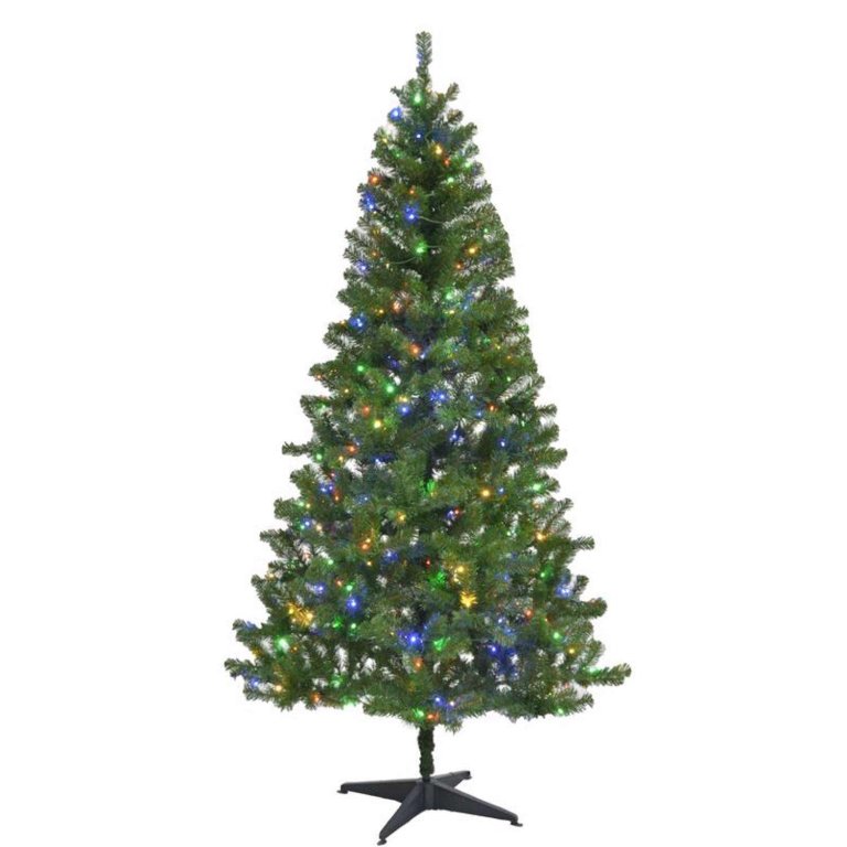 Best Early Black Friday Christmas Tree Deals Celebrations 7 ft Slim Winchester LED Tree