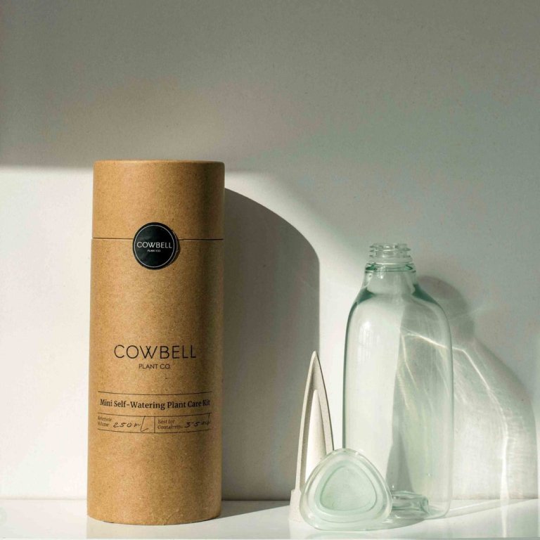 Best Gifts for Gardeners and Plant Lovers Cowbell Mini Self-Watering Plant Care Kit