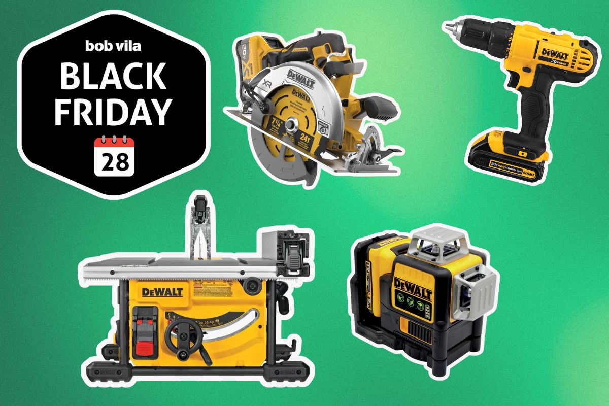 The Best Black Friday DeWalt Deals on Amazon—Socket Sets, Drills, and Tools Starting at $12