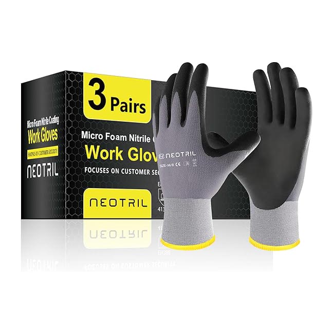 Black Friday Workwear Deals NEOTRIL MicroFoam Nitrile Work Gloves