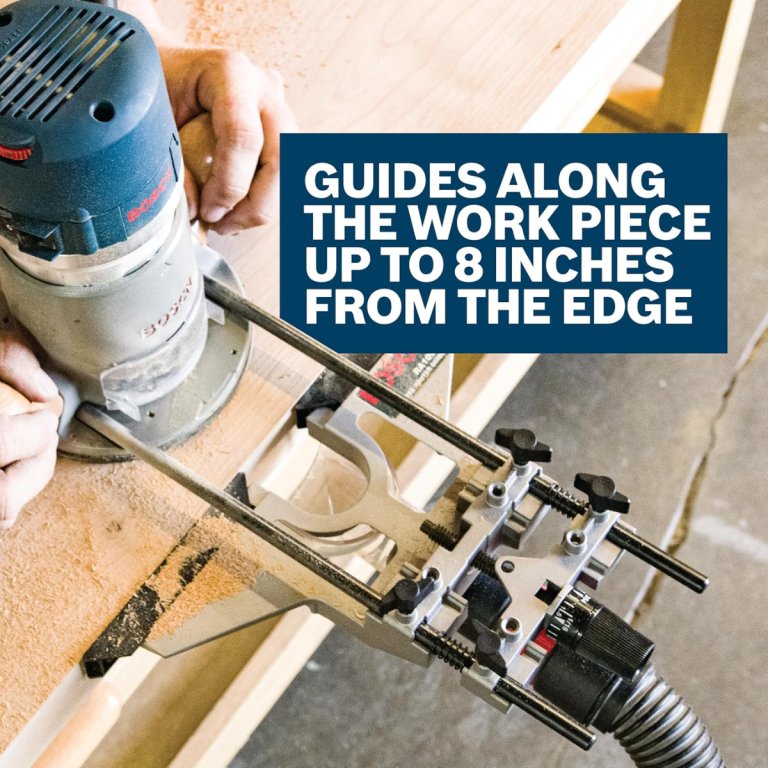 Bosch Deluxe Router Edge Guide