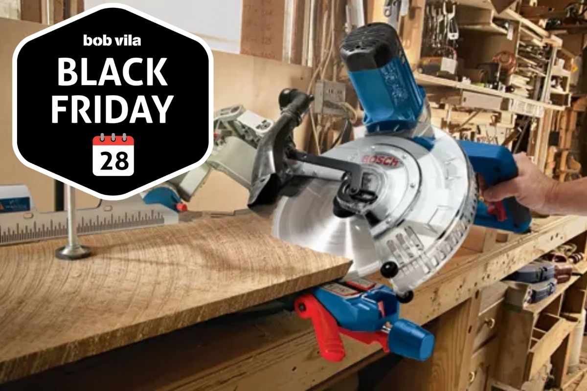 Bosch's Top-Rated Glide Miter Saw Hits Its Lowest Price for Black Friday