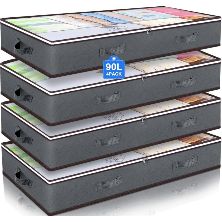 Budding Joy 90L Under Bed Storage Organizers