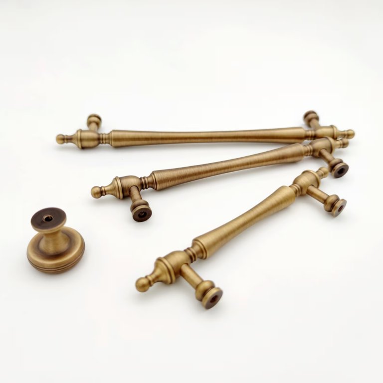 Classic Antique Brass Handles - TheBrassArtisan