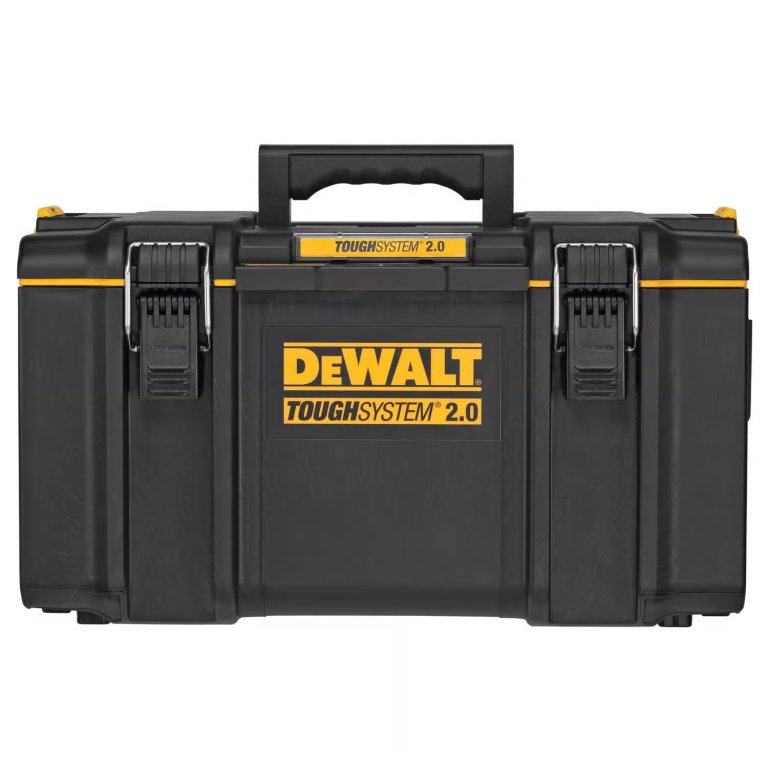 DeWalt toolbox on a white background