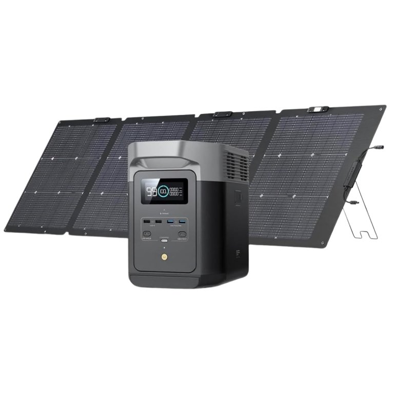 EF ECOFLOW Solar Generator DELTA 2 with Panel