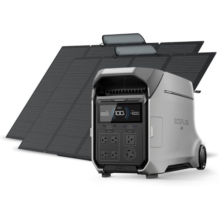 EF ECOFLOW Solar Generator DELTA Pro 3 with Panels