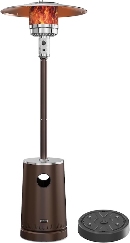 East Oak Patio Heater 50,000 BTU on a white background.