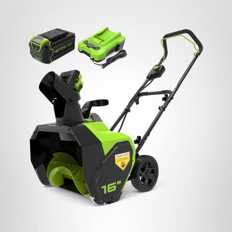 Greenworks 40V 16 Inch Cordless Snow Blower