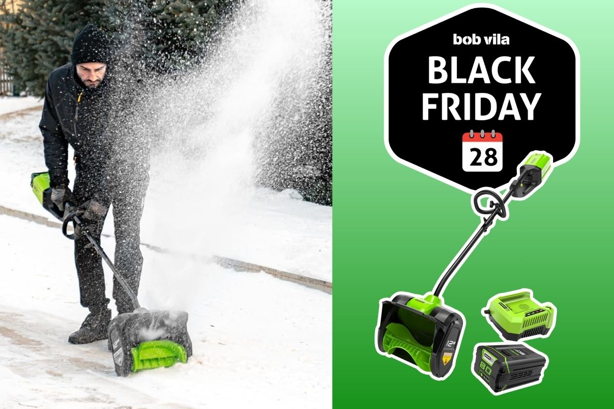 Greenworks Cordless Snow Shovel: This Cordless Snow Shovel Is 39% Off for Black Friday as Early Storms Arrive