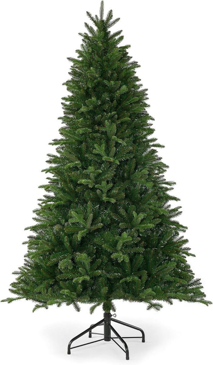 ING OF CHRISTMAS 9' Scarlet Fir Artificial Christmas Tree (Unlit) on a white background