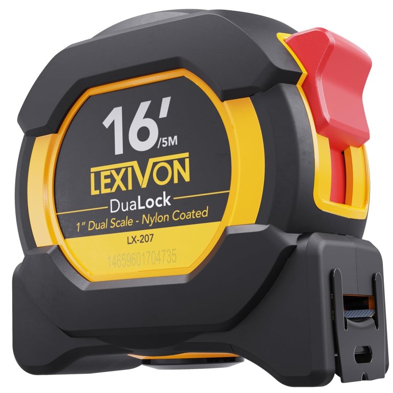 Lexivon DuaLock Tape Measure