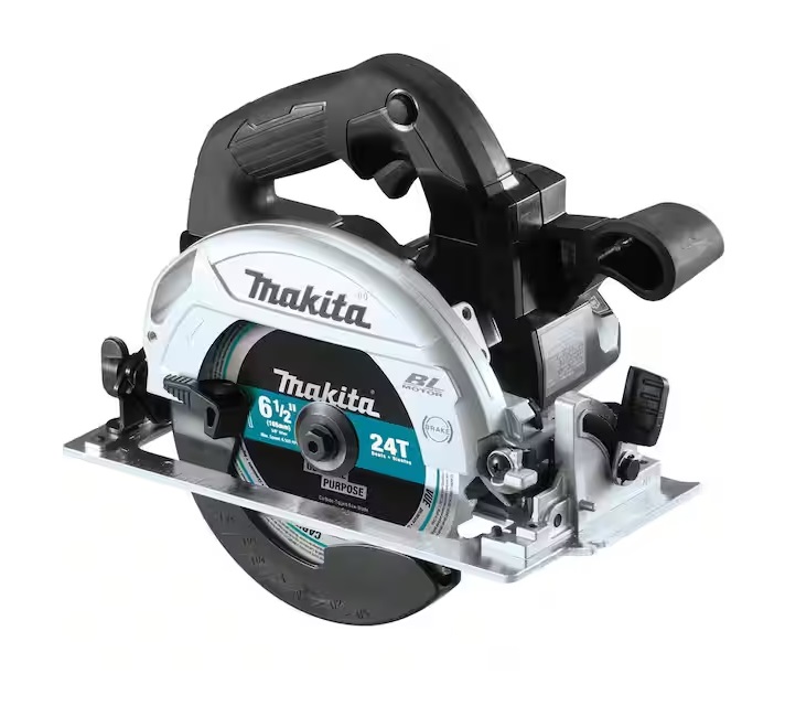 Makita LXT Sub-Compact Circular Saw on a white background