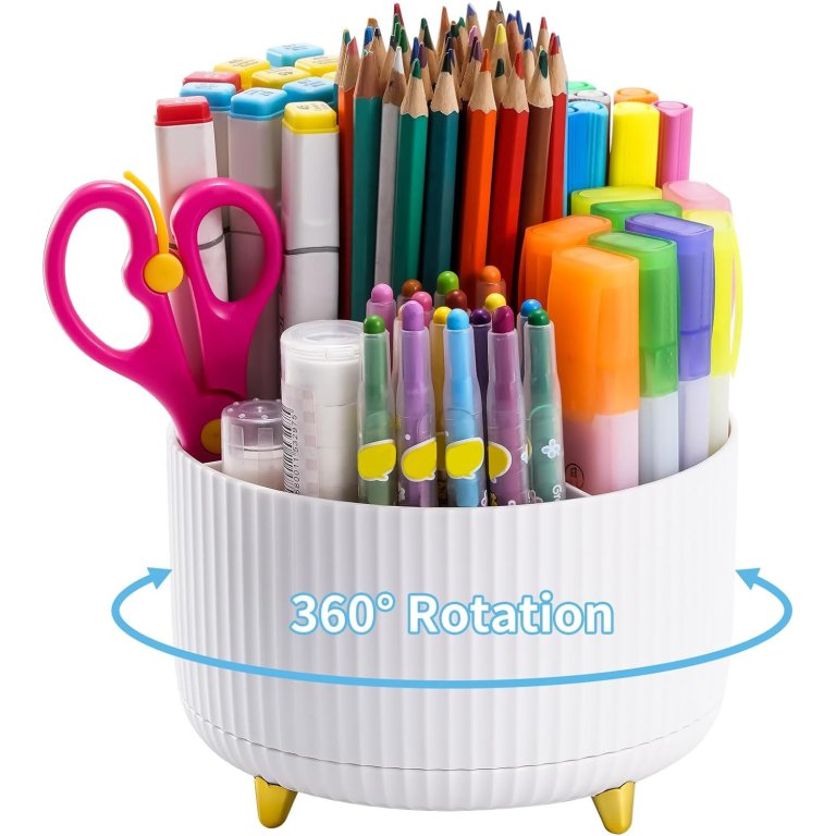 Marbrasse Rotating Desk Organizer