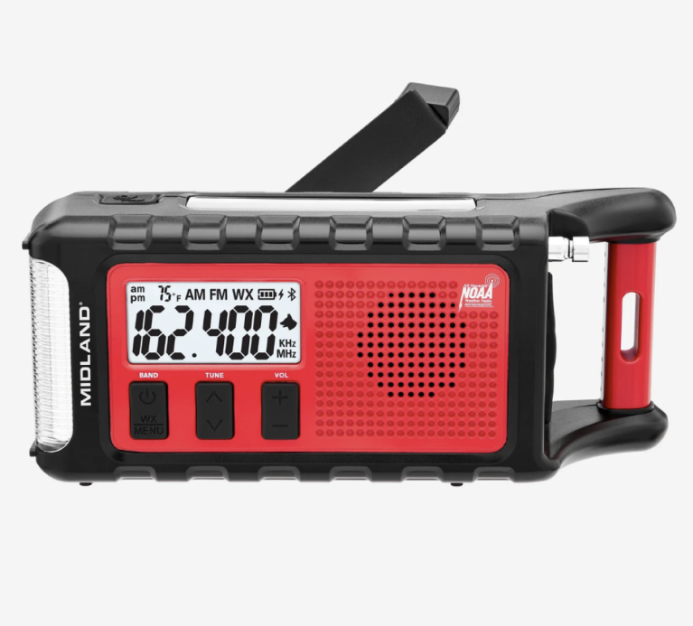 ER310PRO Portable Emergency Crank Radio with Power Bank