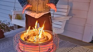 Ninja Fireside360 puts off a lot of heat