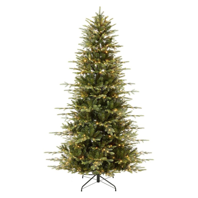 Our Favorite Christmas Trees on Amazon Best Choice Products Aspen Slim Tree