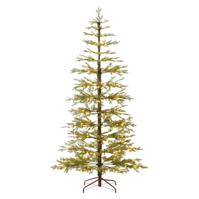 Our Favorite Christmas Trees on Amazon Best Choice Products Pre-Lit Aspen Noble Fir