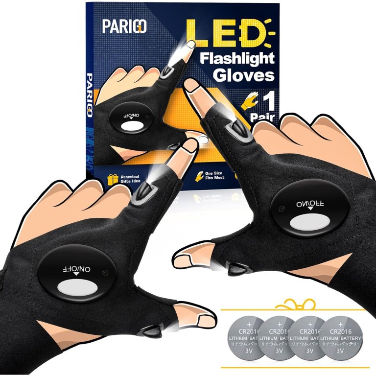 Parigo LED Flashlight Gloves