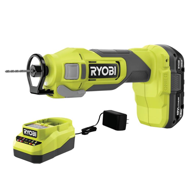 Ryobi 18V Cut-Out Tool Kit with Battery and Charger
