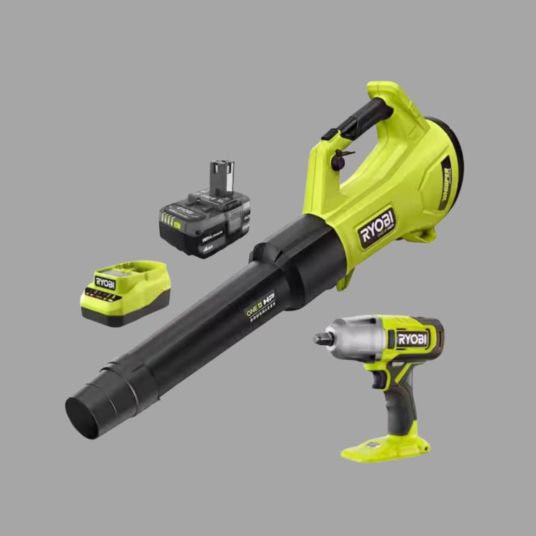 Ryobi Blower and Free Impact Wrench