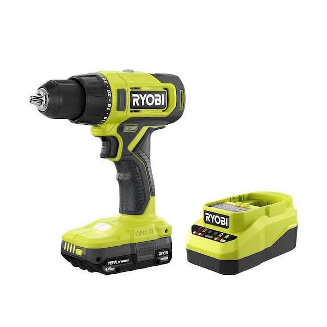 Ryobi Gifts Ryobi 18V Cordless Drill Driver Kit