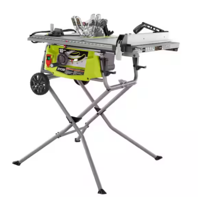 Best Table saws for beginners option: Ryobi One+ HP 18V Cordless 8¼-Inch Table Saw Kit