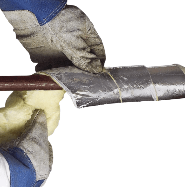 Frost King Foil Backed Fiberglass Pipe Wrap