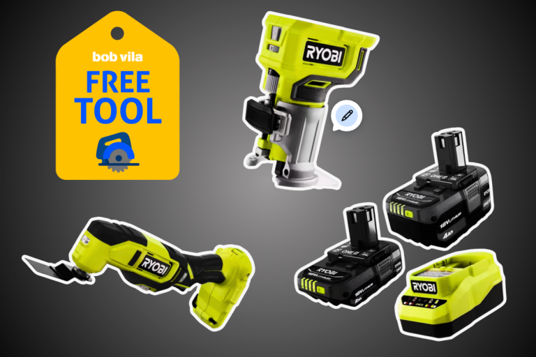 Ryobi Free Tool at Home Depot for Black Friday
