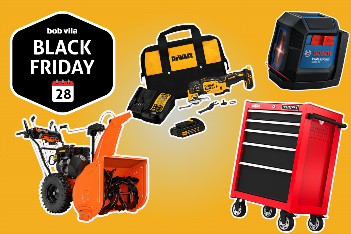 Lowe's Black Friday Sale is Live—Shop DeWalt, Kobalt, and More Starting at $5