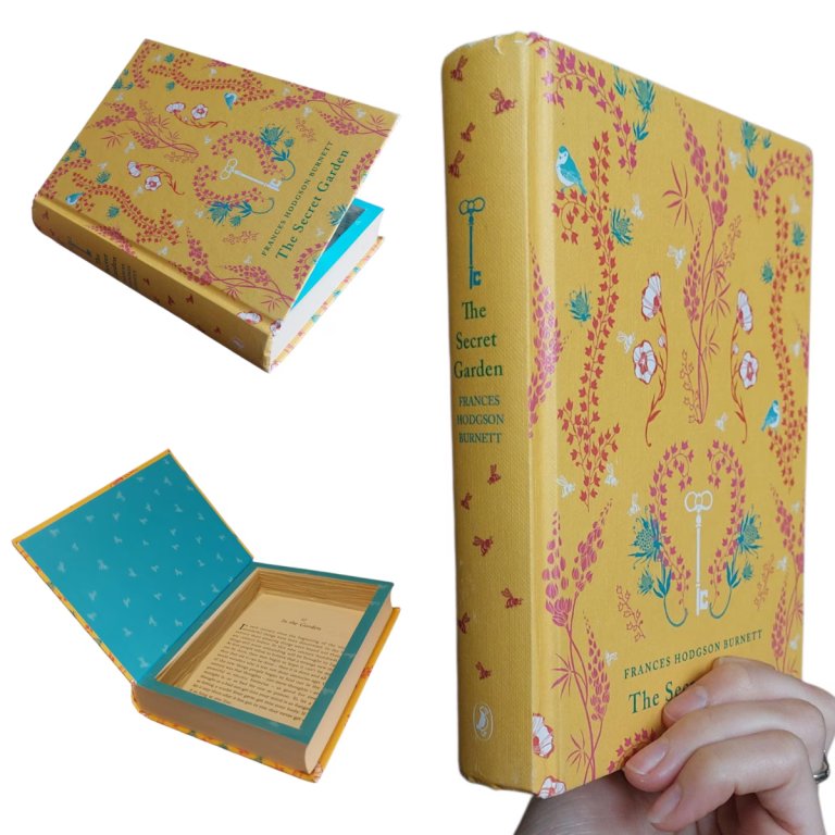 Secret Garden Hollow Book Safe - BluishStudio