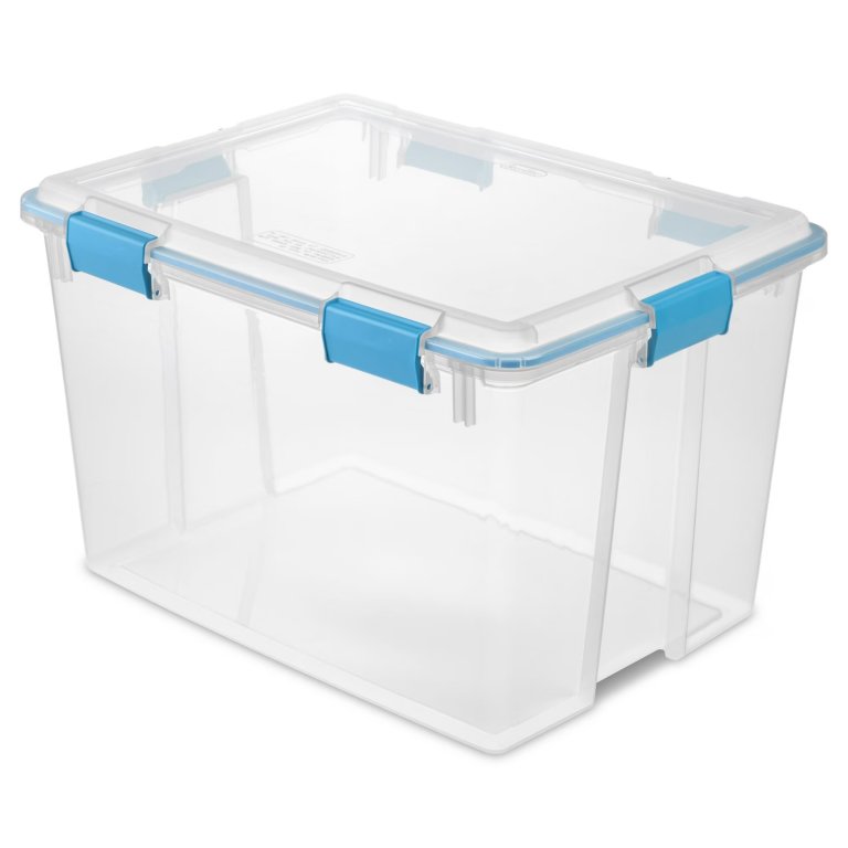 Sterilite 80-Quart Gasket Box Weather-Resistant=