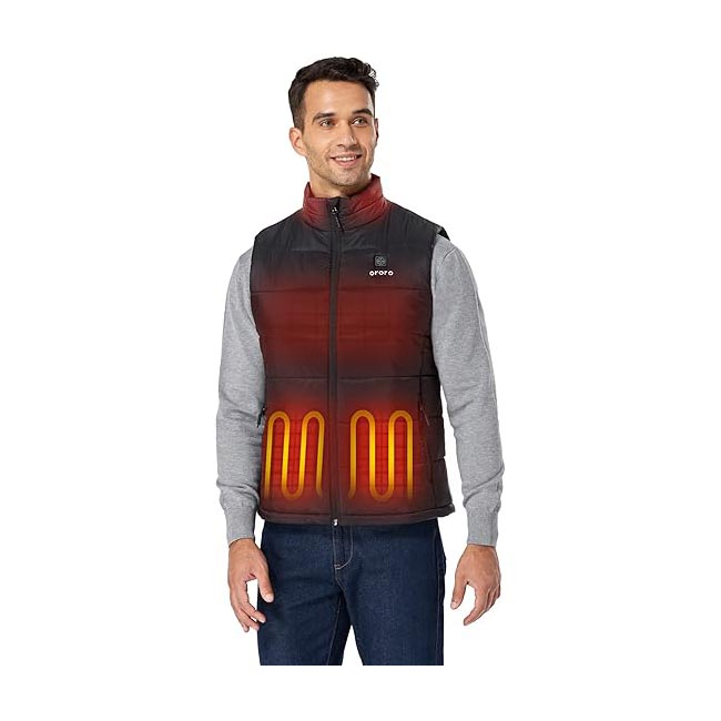 The Best Cold Weather Workshop Ororo Men’s Light Weight Heated Vest
