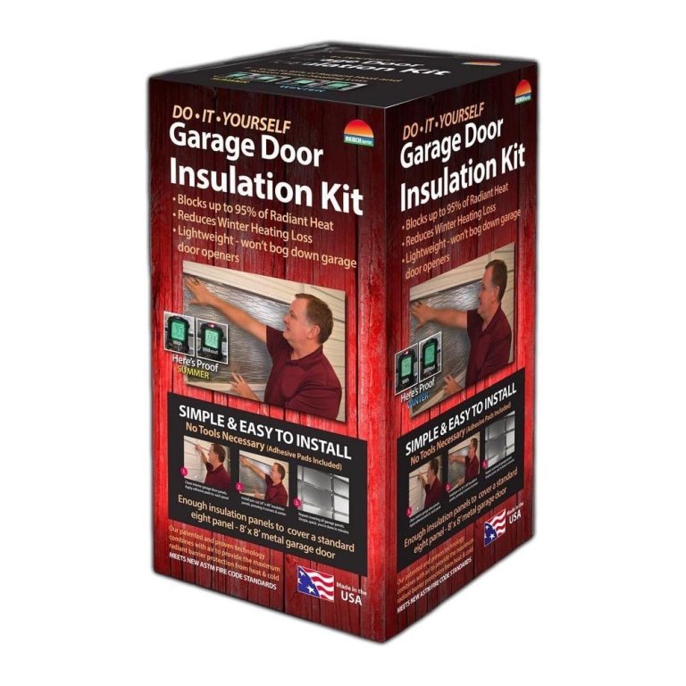 The Best Cold Weather Workshop Upgrades Reach Barrier 3009 Garage Door Insulation Kit
