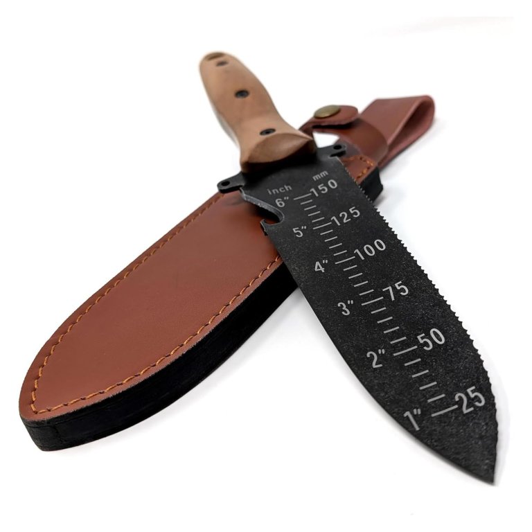 The Best Gifts under 50 dollars Truly Garden Hori Hori Garden Tool With Sheath