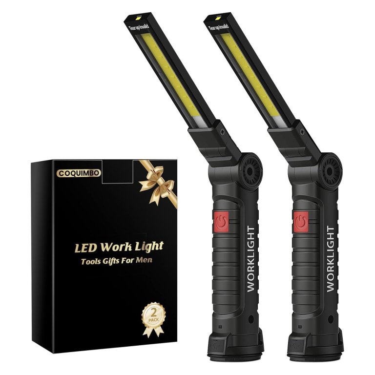 The Best Home and Garden Gifts on Amazon 2-Pack Rechargeable Work Lights