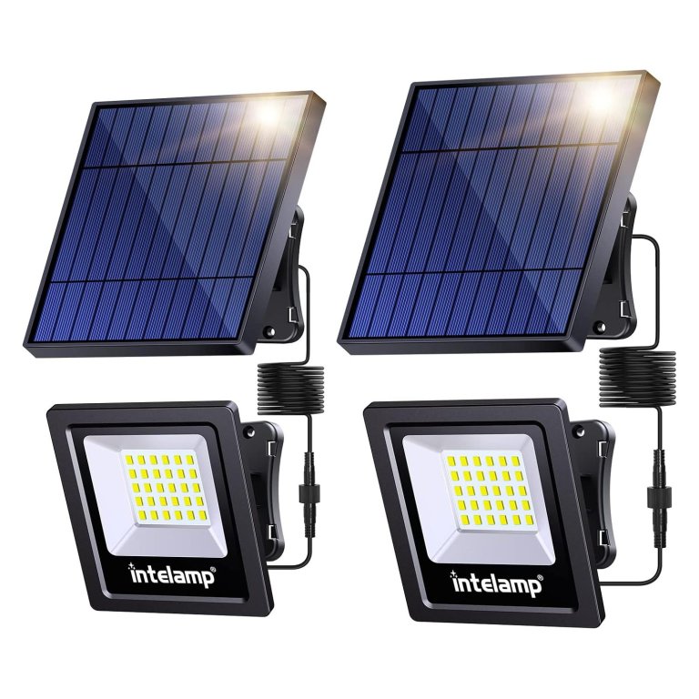 The Best Solar Flood Lights Option Intelamp All-Night Solar Flood Lights
