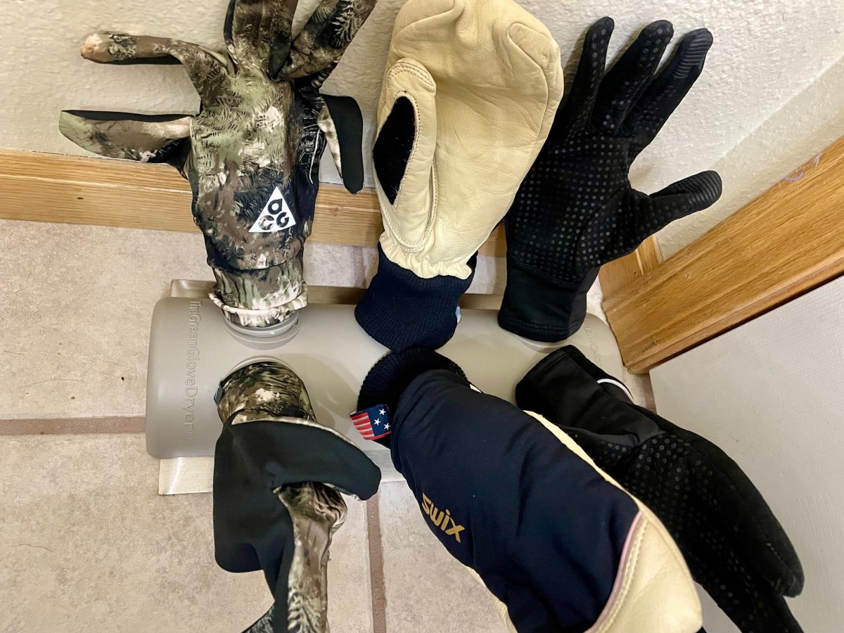 The Green Glove Dryer The Eco Dryer Floor Dryer with gloves