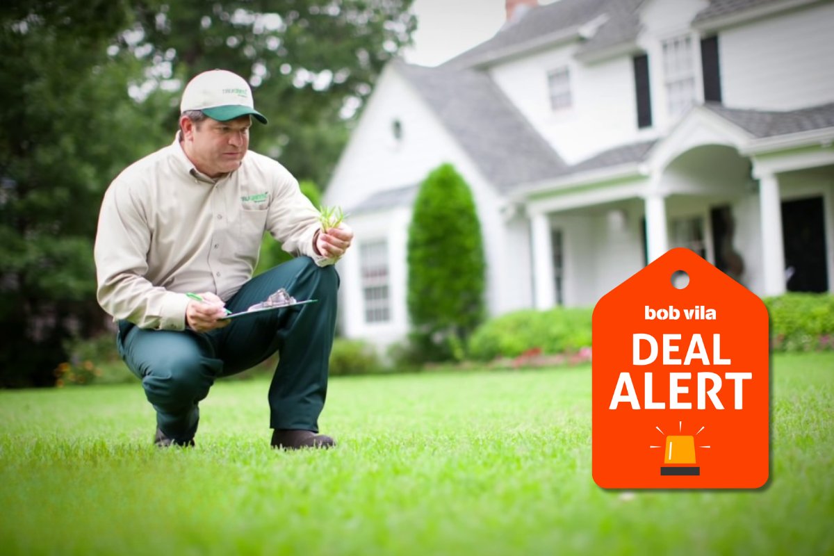 TruGreen Lawn Care Service offers a Military Discount