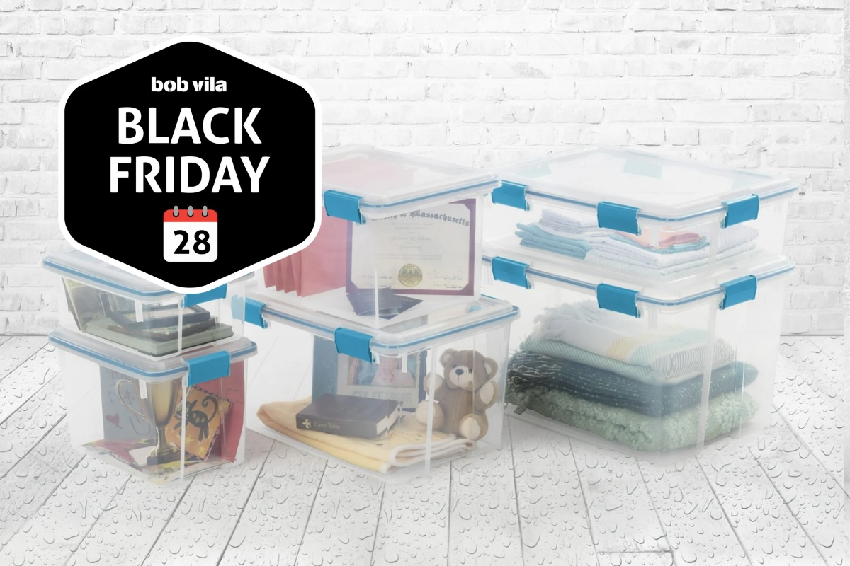 Walmart Black Friday Deals on Weatherproof Sterilite Bins and More Storage Essentials