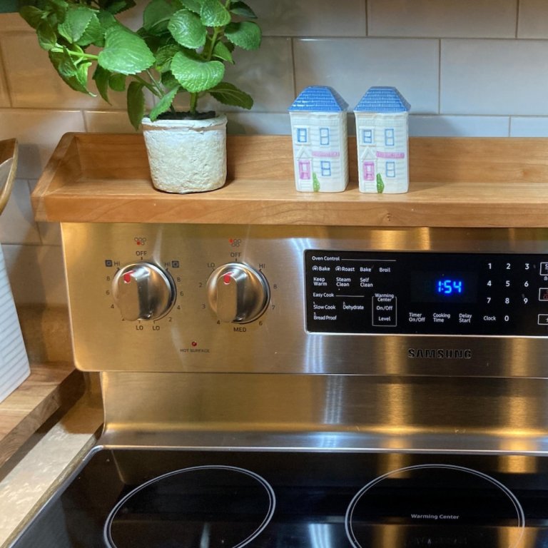 Wood Stove Shelf from REMADErecycledwood