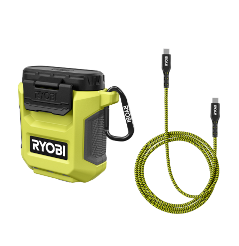 Ryobi USB Lithium 3-Port Charger & Power Source
