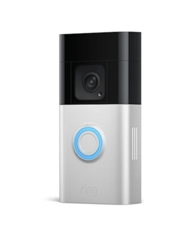 Like-New Ring Battery Doorbell Plus (newest model) on white wall