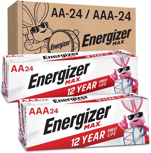 Energizer Max AA batteries
