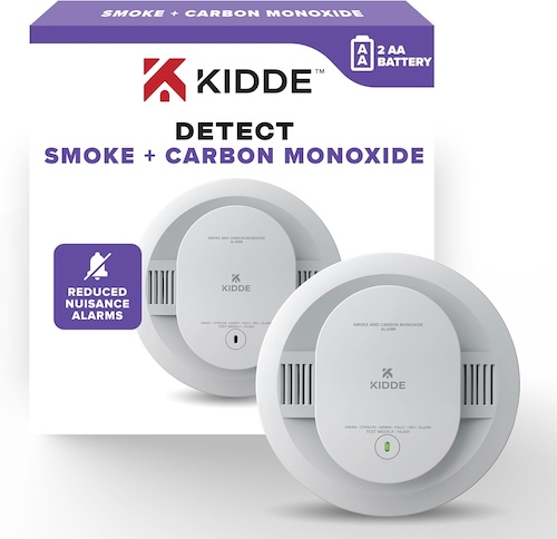 Kidde smoke and CO detector.