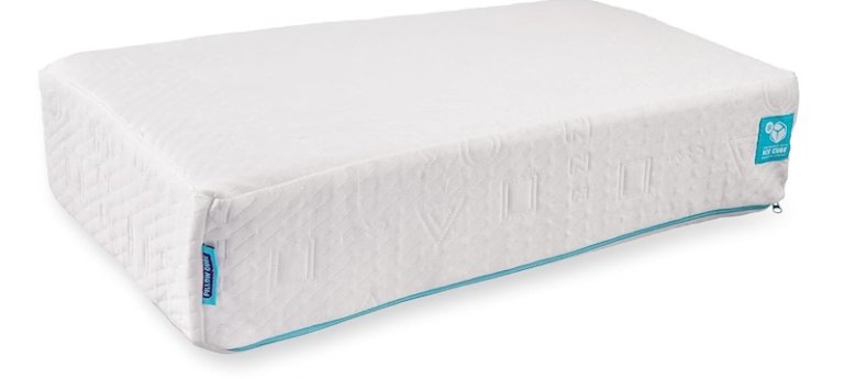 Pillow Cube Ice Cube Pillow on a white background.