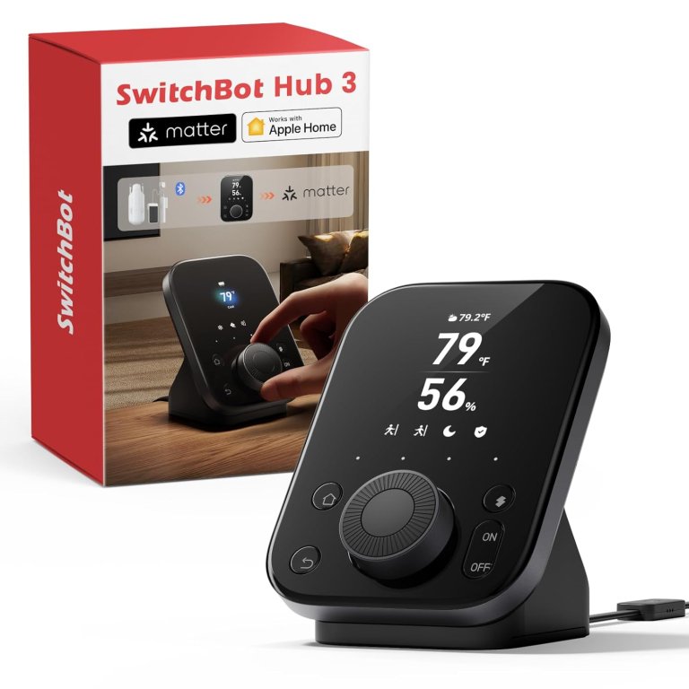 SwitchBot Hub 3 (3rd Gen) The Best Smart Home Hub Deals for Early Black Friday on Amazon
