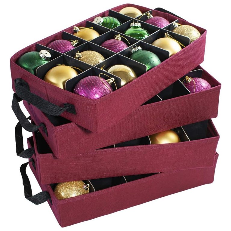 612 Vermont Christmas Ornament Storage Box