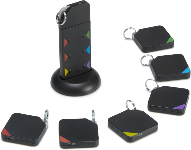 Amazon Basics Key Finder with six tags included