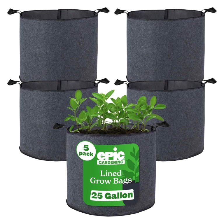 Best of the Test Outdoor Equipment Epic Gardening Lined Grow Bags